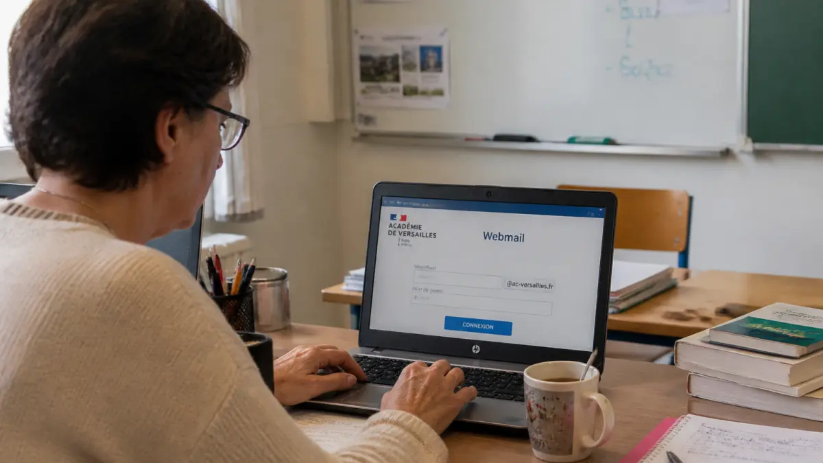 Webmail académie Versailles : connexion et astuces