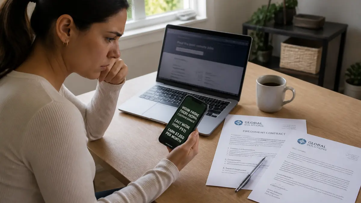 Arnaques à l'emploi : les 10 signes qui ne trompent pas