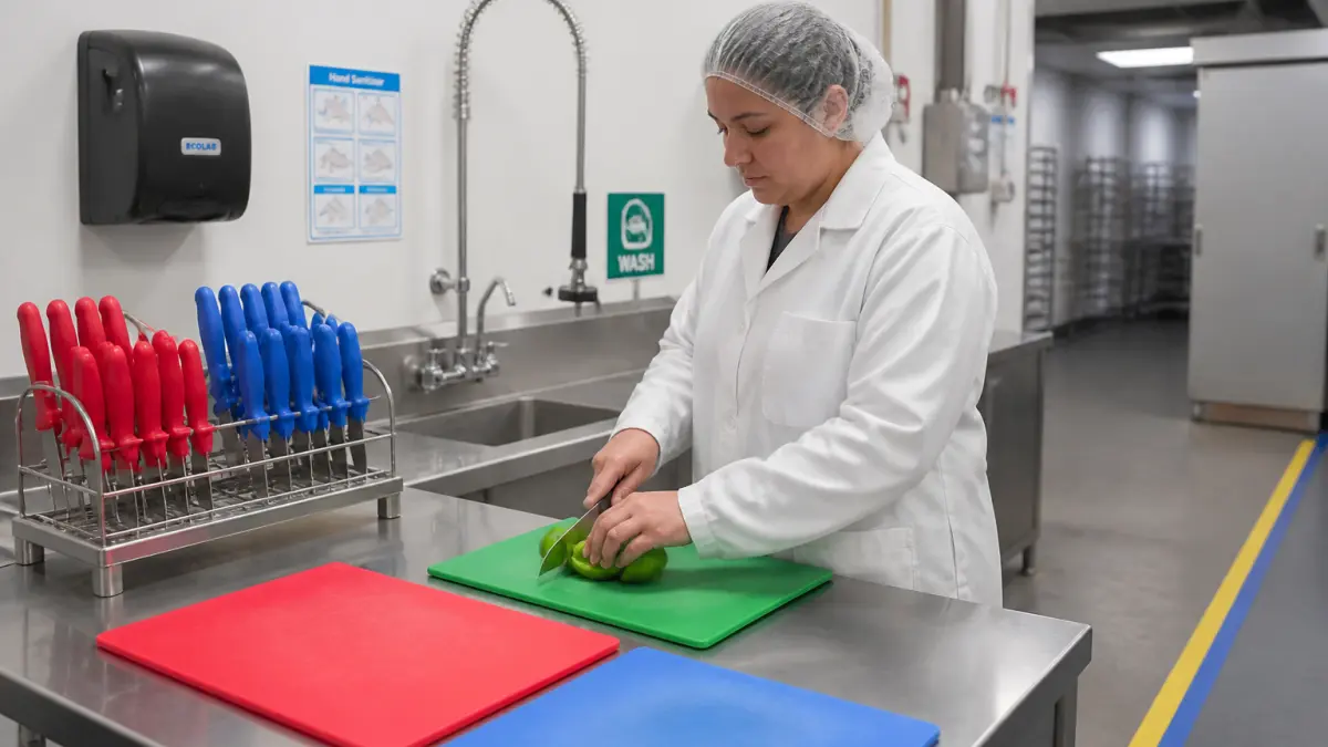 Atelier alimentaire : 5 points clés pour éviter la contamination croisée