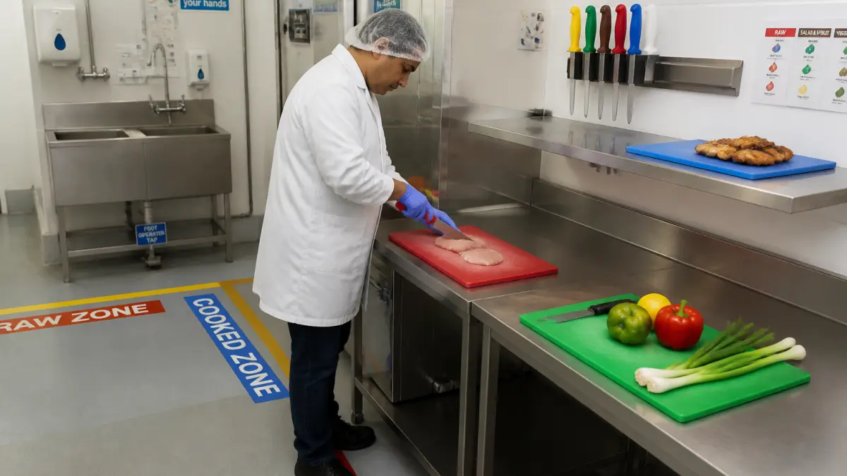 Atelier alimentaire : 5 points clés pour éviter la contamination croisée