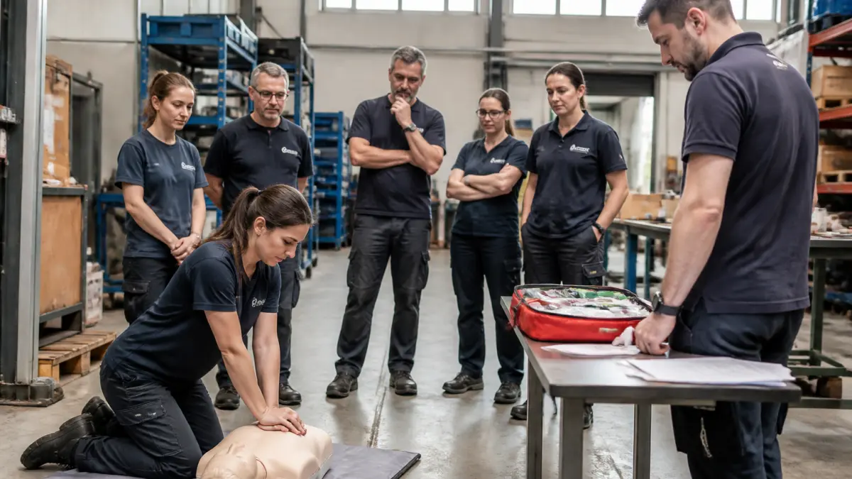 SST en entreprise : comment former une équipe de secouristes efficace