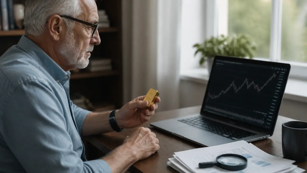 Investir dans l'or après 60 ans : les 3 erreurs à éviter