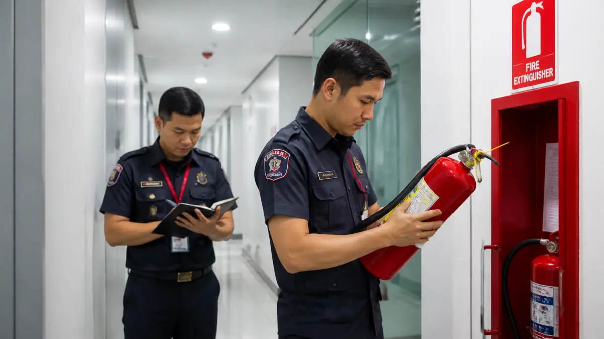 Agent de sécurité incendie : missions et formations